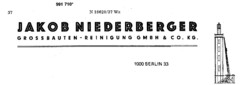 JAKOB NIEDERBERGER GROSSBAUREN-REINIGUNG GMBH & CO.KG.