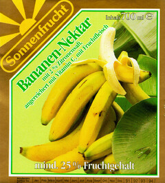 Sonnenfrucht Bananen-Nektar