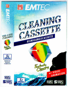 EMTEC CLEANING CASSETTE REINIGUNGSCASSETE