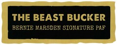 THE BEAST BUCKER BERNIE MARSDEN SIGNATURE PAF