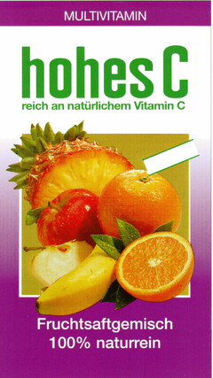hohes C reich an natürlichem Vitamin C