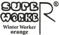 Super Worker Winter Worker orange