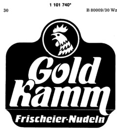 Gold Kamm Frischeier-Nudeln