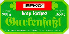 EFKO bayrisches Gurkenfaßl