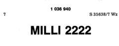 MILLI 2222