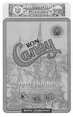 RON Caney ORO LIGERO RON CUBANO