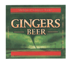 GINGERS BEER Original Ginger Taste