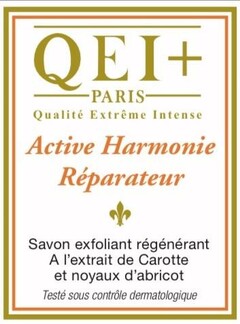 QEI + PARIS Qualité Extrême Intense Active Harmonie Réparateur