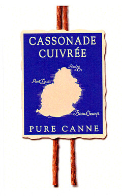 CASSONADE CUIVRÉE PURE CANNE