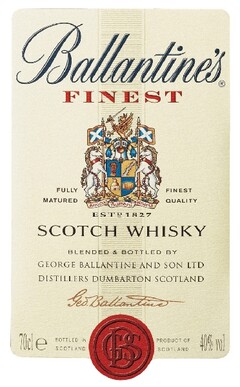 Ballantine's Finest Scotch Whisky