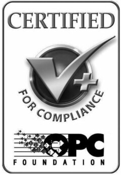 CERTIFIED FOR COMPLIANCE OPC FOUNDATION