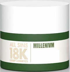 ALL SINS 18K LUXURY COSMETICS MIL·LENIUM