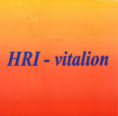 HRI - vitalion