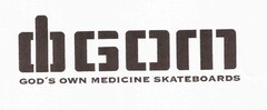 GOM GOD´S OWN MEDICINE SKATEBOARDS