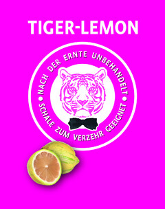 TIGER-LEMON NACH DER ERNTE UNBEHANDELT SCHALE ZUM VERZEHR GEEIGNET