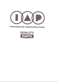 IAP INTERNATIONAL AUTOMOTIVE PARTS QUALITY PARTS