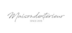 Maisondexterieur SINCE 2018