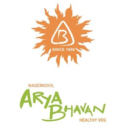 B SINCE 1968 NAGERKOVIL ARYA BHAVAN HEALTHY VEG