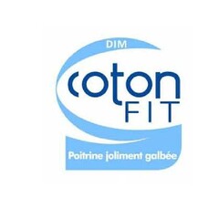 DIM Coton Fit Poitrine joliment galbée