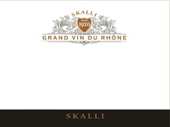 SKALLI DEPUIS 1920  GRAND VIN DU RHONE SKALLI