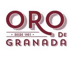 ORO DE GRANADA DESDE 1901