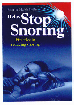 Essential Health Products Ltd Helps Stop Snoring Effective in reducing snoring