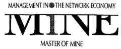 MANAGEMENT IN THE NETWORK ECONOMY MINE MASTER OF MINE