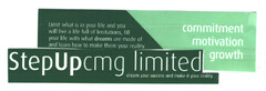 StepUpcmg limited commitment motivation growth