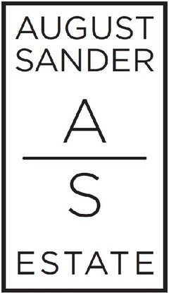 August Sander AS Estate