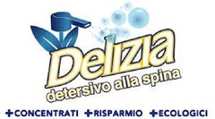 "DELIZIA" - "Detersivo alla spina" - "+ concentrati + risparmio + ecologici"