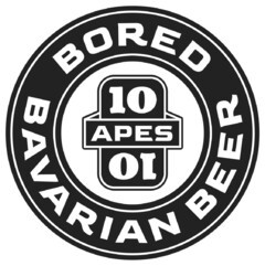 BORED BAVARIAN BEER 10 APES