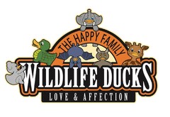 THE HAPPY FAMILY WILDLIFE DUCKS LOVE & AFFECTION