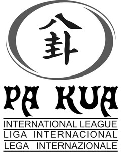 PA KUA
INTERNATIONAL LEAGUE LIGA INTERNACIONAL LEGA INTERNAZIONALE