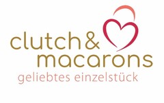 clutch & macarons geliebtes einzelstück