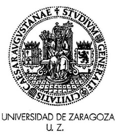 CAESAR AUGUSTANAE STUDIUM GENERALE CIVITATIS UNIVERSIDAD DE ZARAGOZA U Z