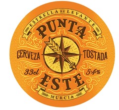 ESTRELLA DE LEVANTE CERVEZA TOSTADA PUNTA ESTE MURCIA