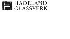 H HADELAND GLASSVERK