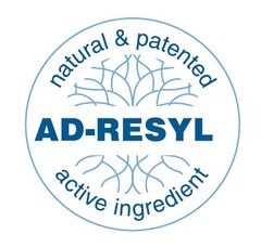 AD-RESYL natural & patented active ingredient