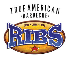 TRUE AMERICAN BARBECUE BBQ RIBS