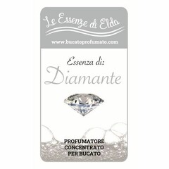 ESSENZA DI DIAMANTE LE ESSENZE DI ELDA WWW.BUCATOPROFUMATO.COM PROFUMATORE CONCENTRATO PER BUCATO