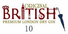 ORIGINAL BRITISH PREMIUM LONDON DRY GIN 10