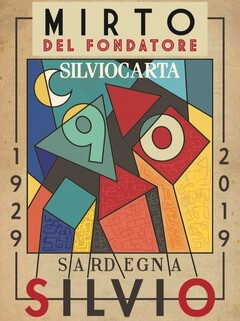 MIRTO DEL FONDATORE SILVIOCARTA 1929 2019 SARDEGNA SILVIO