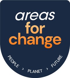 AREAS FOR CHANGE PEOPLE PLANET FUTURE