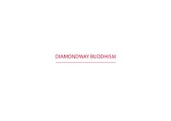 Diamondway Buddhism