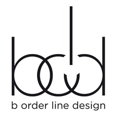 "bold b order line design"