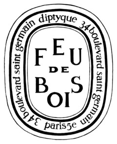 FEU DE BOIS diptyque 34 boulevard saint germain paris 5e