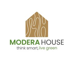 M MODERA HOUSE think smart , live green