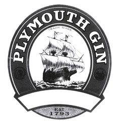 PLYMOUTH GIN EST 1793