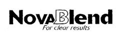 NOVABlend For clear results