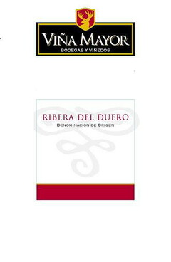 VIÑA MAYOR BODEGAS Y VIÑEDOS RIBERA DEL DUERO DENOMINACION DE ORIGEN